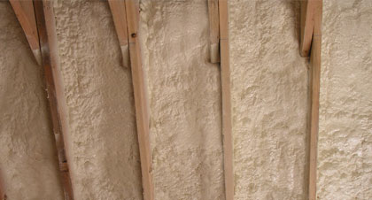 closed-cell spray foam for Savannah applications