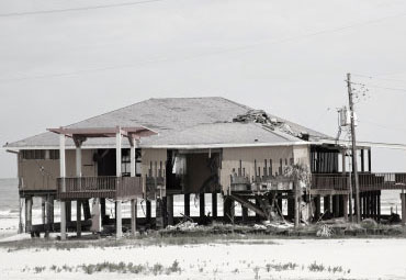 wind damage - spray foam can help prevent uplift to Savannah roofs