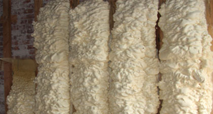 open-cell spray foam for Savannah applications